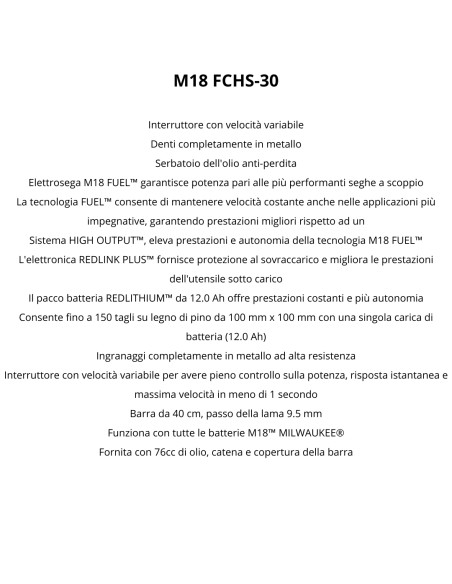 Kit 18V Soffiatore + Elettrosega + Due Batterie FORGE 8 Ah e Caricabatterie Simultaneo Rapido | Milwaukee M18FPP2OPL13-802