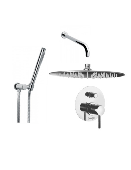 Set Doccia Acciaio Inox 4 Pz Rotondo | Bongio