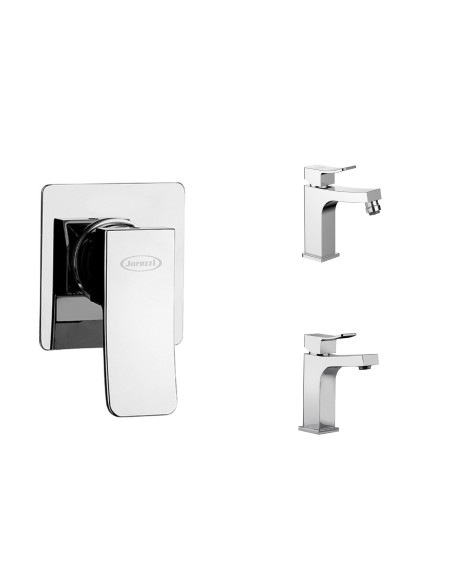 Set Miscelatore Lavabo - Bidet - Incasso Doccia | Jacuzzi Rubinetteria Tank