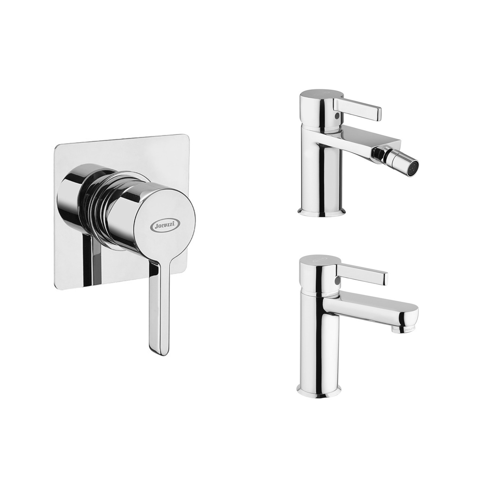 Set Miscelatore Lavabo - Bidet - Incasso Doccia | Jacuzzi Rubinetteria Fiamma