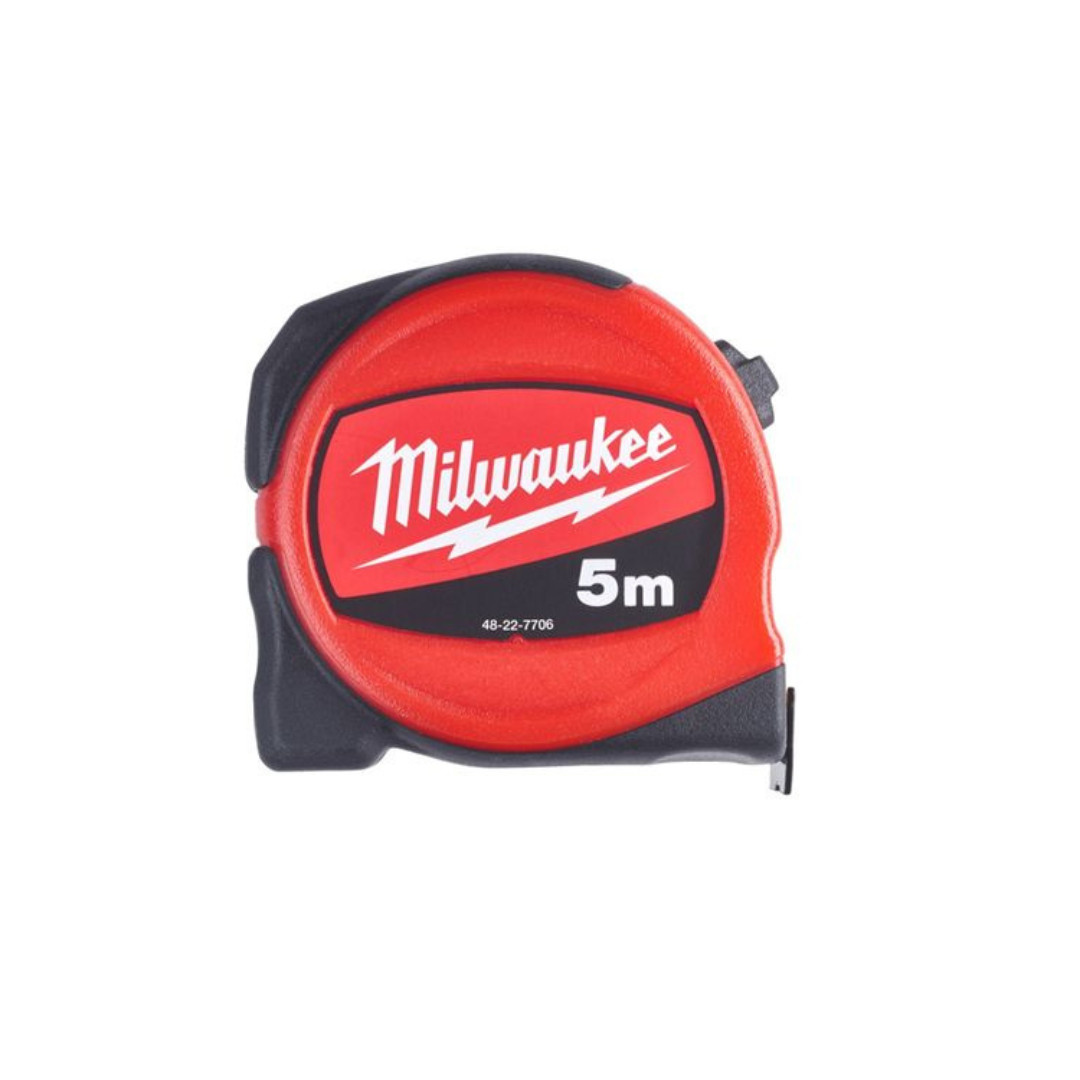 Flessometro Slim 5 m | Milwaukee 25 mm