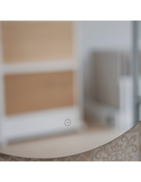 Specchio da Bagno Retroilluminato Led Touch ⌀ 80 cm  | PG M089 Specchiere