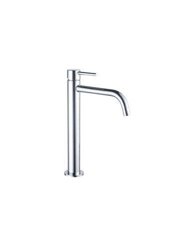 Miscelatore Lavabo Alto Cromo con Scarico Click Clack Incluso | Orta