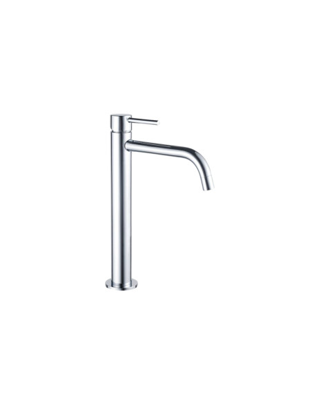 Miscelatore Lavabo Alto Cromo con Scarico Click Clack Incluso | Orta