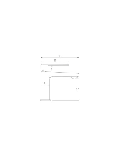 Miscelatore Lavabo Nero Opaco con Scarico Click Clack Incluso | Broadway