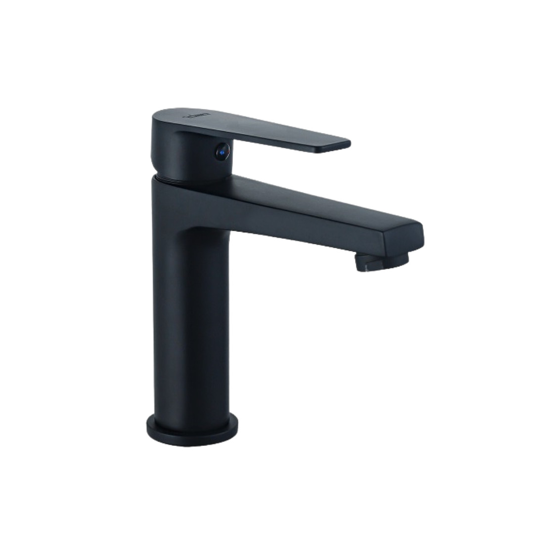 Miscelatore Lavabo Nero Opaco con Scarico Click Clack Incluso | Broadway