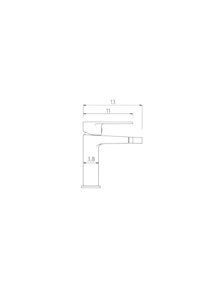 Miscelatore Bidet Cromo con Scarico Click Clack Incluso| Broadway