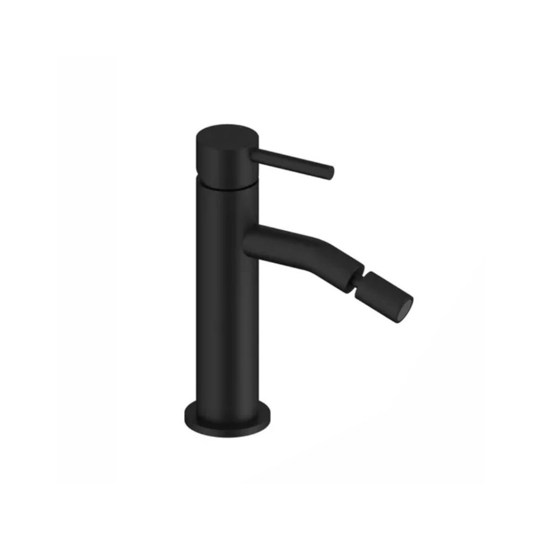 Miscelatore Bidet Nero Opaco con Scarico Click Clack | Orta