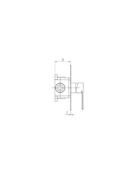 Miscelatore Doccia Incasso Monocomando | Broadway