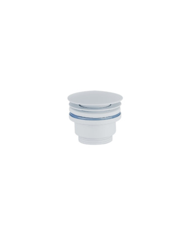 Piletta Scarico Lavabo e Bidet Tonda | Bianco Opaco