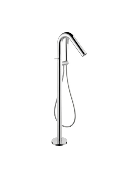 Miscelatore Vasca Freestanding a Colonna ad Alta Portata Cromo Lucido | Orta