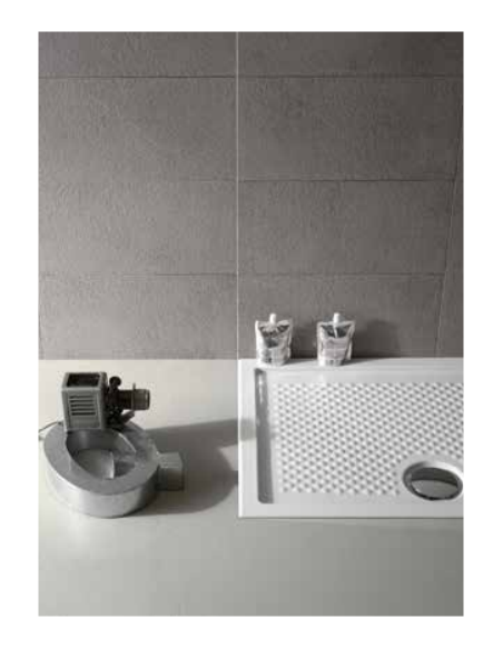 Piatto Doccia 80x120 Ceramica Antiscivolo Bianco Lucido H 6,5 cm | Globo Docciaviva Piatti Doccia Rettangolari