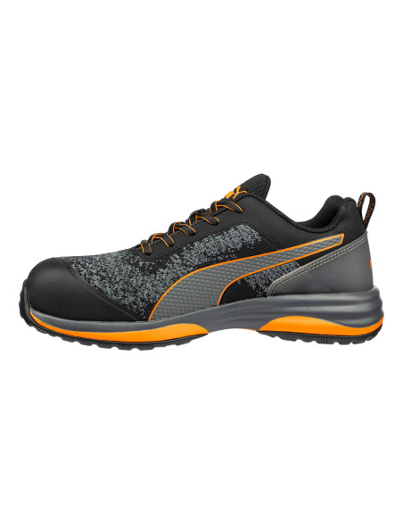 Scarpa Antinfortunistica S1P ESD Nero Arancio | Puma Safety Charge Low