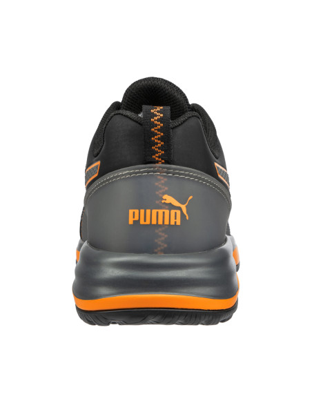 Scarpa Antinfortunistica S1P ESD Nero Arancio | Puma Safety Charge Low
