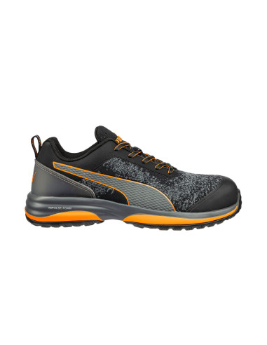 Scarpa Antinfortunistica S1P ESD Nero Arancio | Puma Safety Charge Low