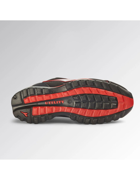 Scarpa Antinfortunistica S3S Nero/Rosso | Diadora Glove Low Ducati Monster