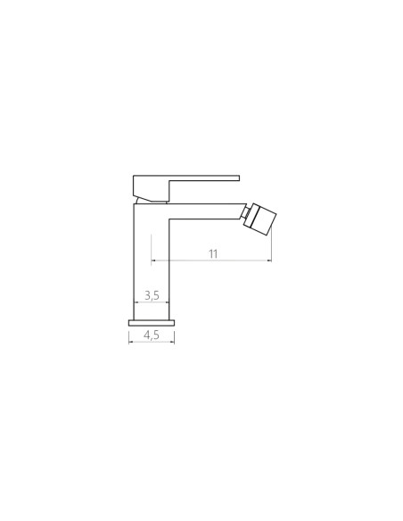 Miscelatore Bidet Oro Spazzolato con Scarico Click Clack | Iseo Rubinetteria Bidet Bagno