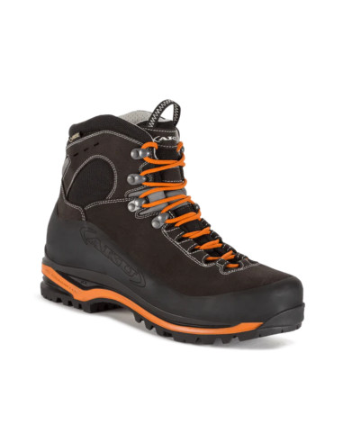 Scarponi da Trekking Impermeabili con Suola Vibram Antracite-Arancio | Aku Superalp Gtx