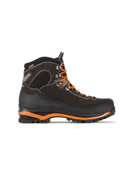 Scarponi da Trekking Impermeabili con Suola Vibram Antracite-Arancio | Aku Superalp Gtx