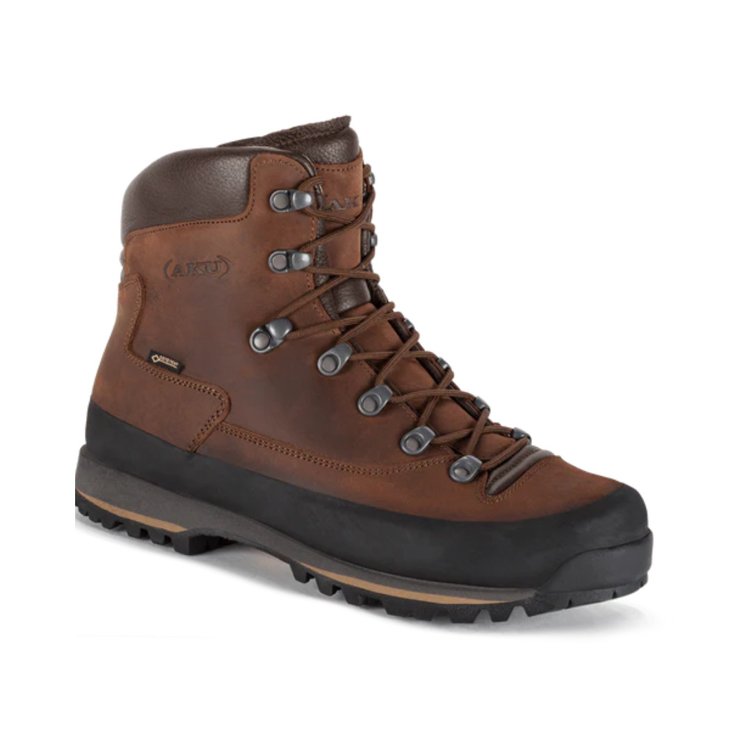 Scarponi da Trekking Impermeabili con Suola Vibram Marrone-Marrone Scuro | Aku Conero Gtx Nbk