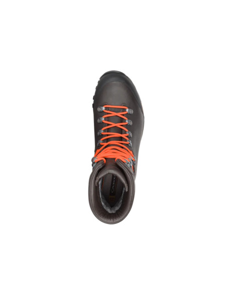Scarponi da Caccia Impermeabili con Suola Vibram Marrone-Arancio Fluo | Aku Riserva Hi 200 Gtx