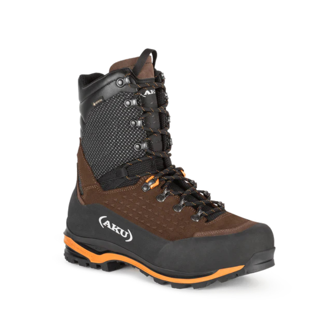 Scarponi da Trekking Tecnici Impermeabili con Suola Vibram Marrone-Nero | Aku Dogma Gtx