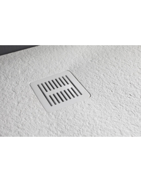 Piatto Doccia 70x90 Effetto Pietra Bianco H 3 cm | Vanita Docce Cupido Evo Piatti Doccia Rettangolari