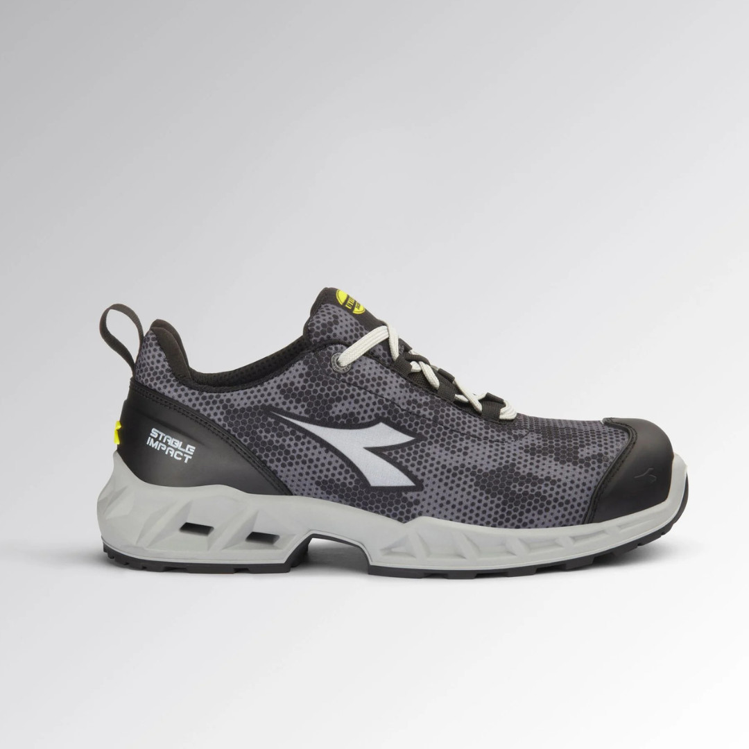 Scarpa Antinfortunistica S1PS Grigio/Nero | Diadora Shark SI Low