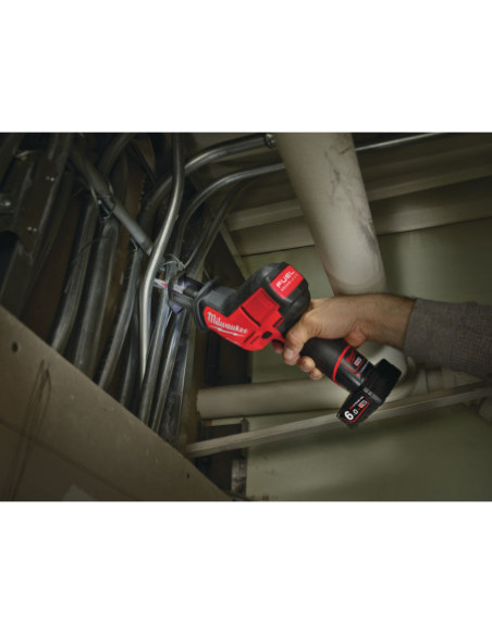 Sega Assiale Dritta Compatta 12V Fuel - Senza Batteria | Milwaukee M12 CHZ-0