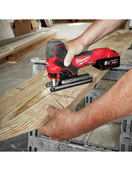 Seghetto Alternativo 18V FUEL a Pomello – Solo Corpo Macchina con Valigetta Heavy Duty | Milwaukee M18 FBJS-0X