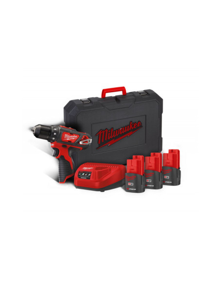 Kit 12V Trapano Avvitatore Compatto | Milwaukee M12 BDD-153C
