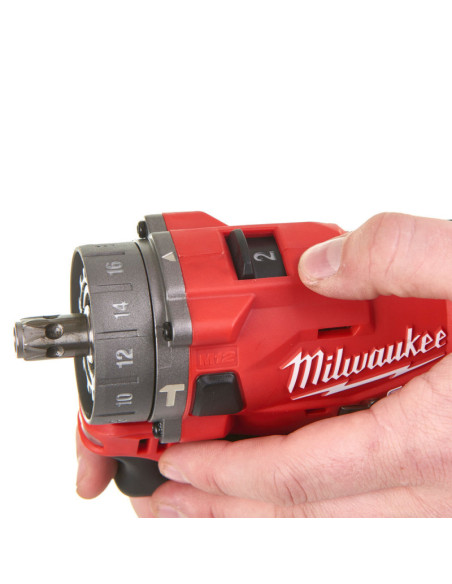 Kit 12V Trapano Avvitatore Compatto a Percussione con 3 Mandrini Intercambiabili | Milwaukee M12 FPDXKIT-202X