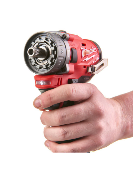 Kit 12V Trapano Avvitatore Compatto a Percussione con 3 Mandrini Intercambiabili | Milwaukee M12 FPDXKIT-202X
