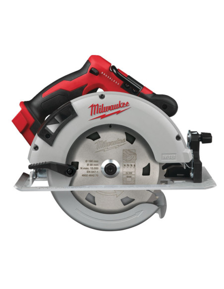 Sega Circolare Brushless 66mm con Lama da 190mm - Solo Corpo | Milwaukee M18 BLCS66-0X