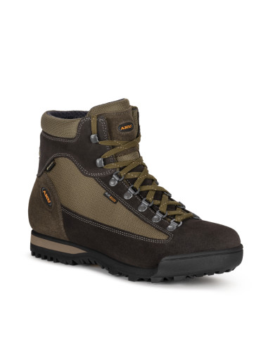 Scarponi da Trekking Impermeabili con Suola Vibram Oliva-Antracite | Aku Slope Gtx