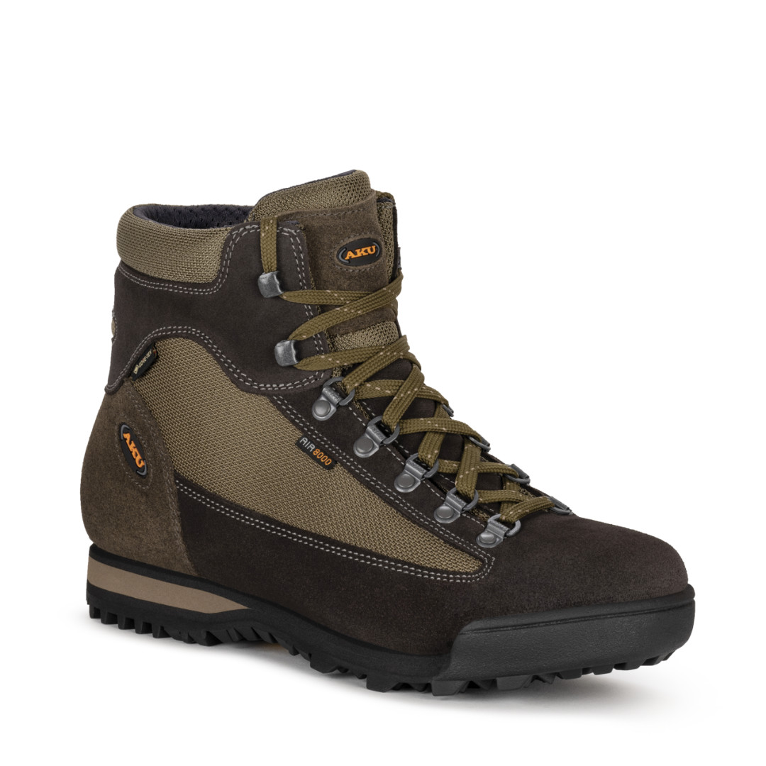 Scarponi da Trekking Impermeabili con Suola Vibram Oliva-Antracite | Aku Slope Gtx