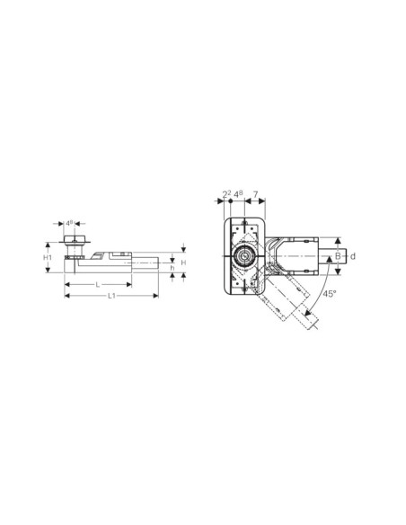 Kit di Montaggio Grezzo per Canaline Doccia Ø40 mm Regolabile 65–90 mm | Geberit CleanLine