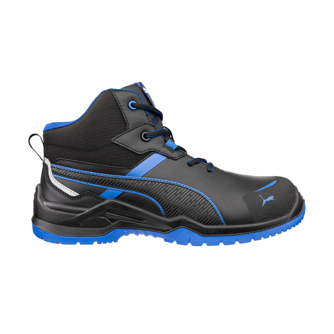 Scarpa Antinfortunistica S3S ESD SRC Nero/Blu | Puma Safety Krypton