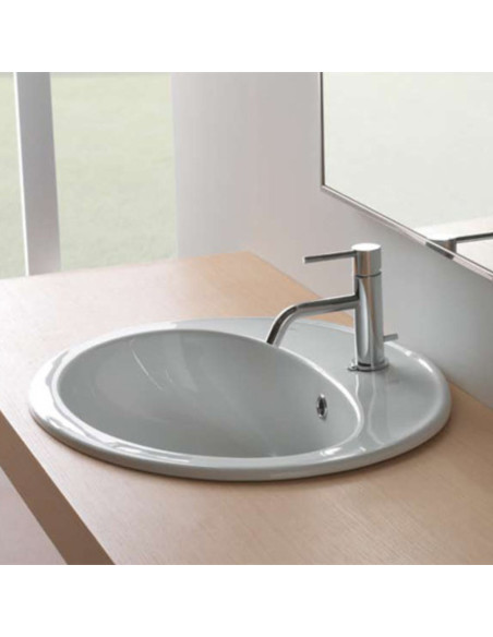 Lavabo Semi Incasso | Globo Minori 56.48