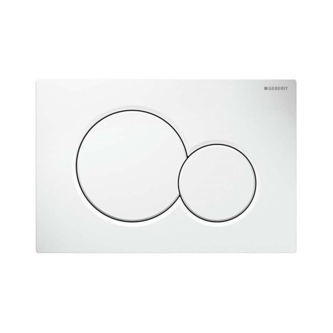 Placca di Comando Bianca | Geberit Sigma01