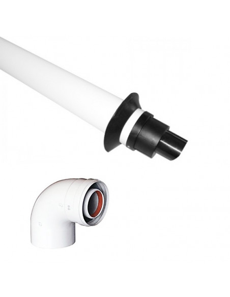 Caldaia a Condensazione Metano/Gpl con Kit Scarico Fumi 28 Kw | Baxi Luna Prime Caldaie a Condensazione