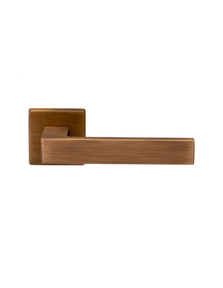 Maniglia Porta per Interno in Alluminio Bronzo Opaco | ZB Eco Time Maniglie
