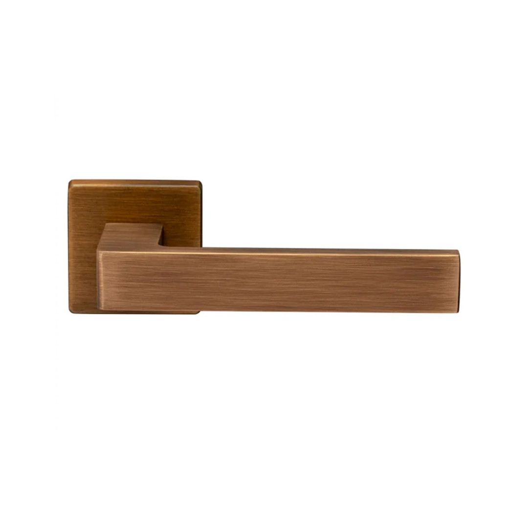 Maniglia Porta per Interno in Alluminio Bronzo Opaco | ZB Eco Time