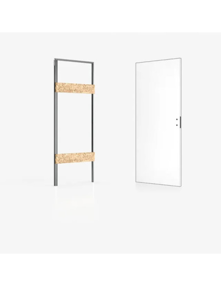 Porta Filo Muro Reversibile – Battente Senza Coprifili | Ermetika xREVERx Porte Per Interno