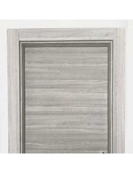Porta Da Interno Rovere Grigio Reversibile Battente e Scorrevole | Techwood Porte Per Interno