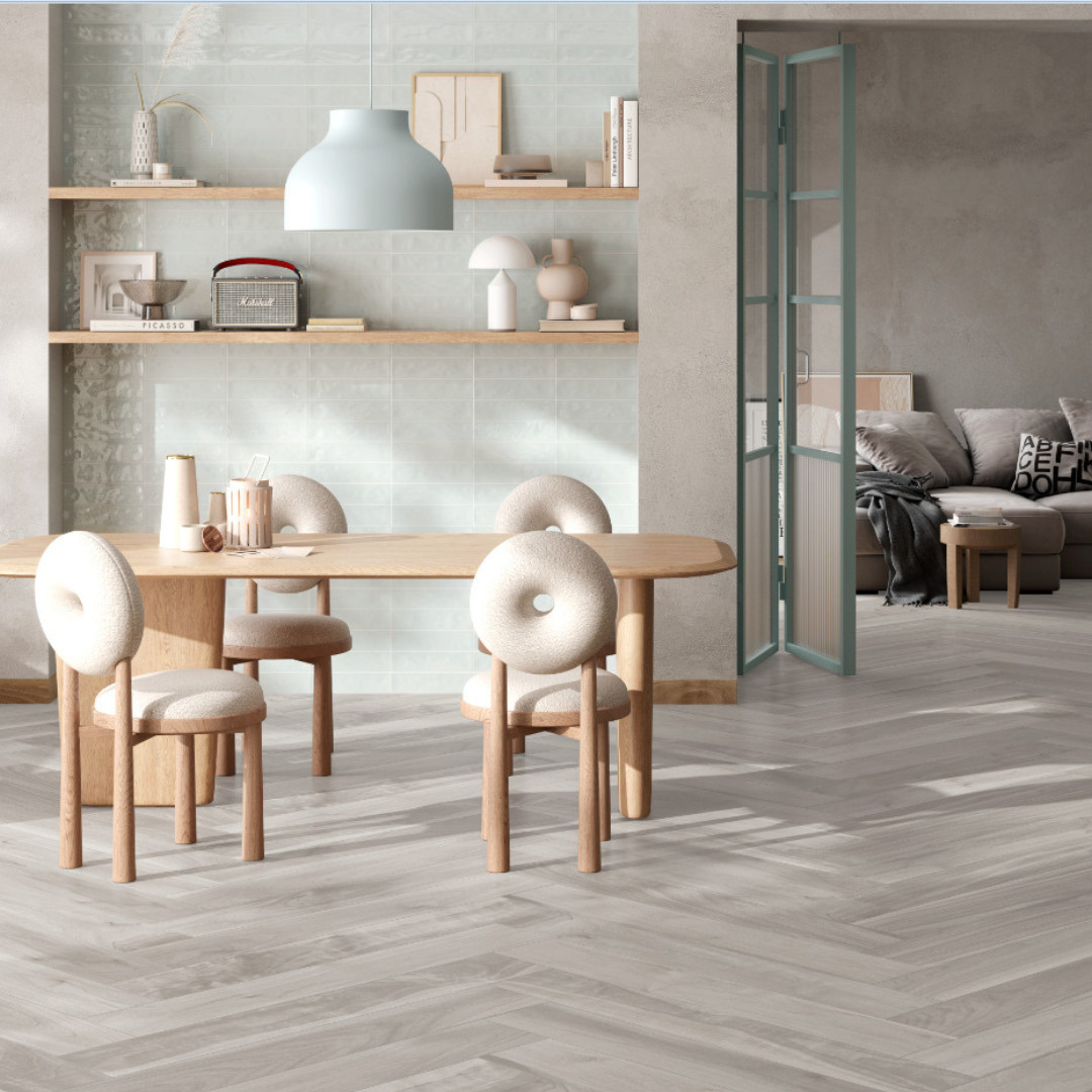 Pavimento Gres Porcellanato Effetto Legno 20x120 cm Rettificato | Pamesa Walnut Argent