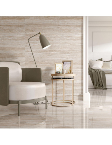 Pavimento Gres Porcellanato Effetto Marmo Opaco 60x60 cm Rettificato | Pamesa Verona Ivory Pavimenti in Gres Porcellanato