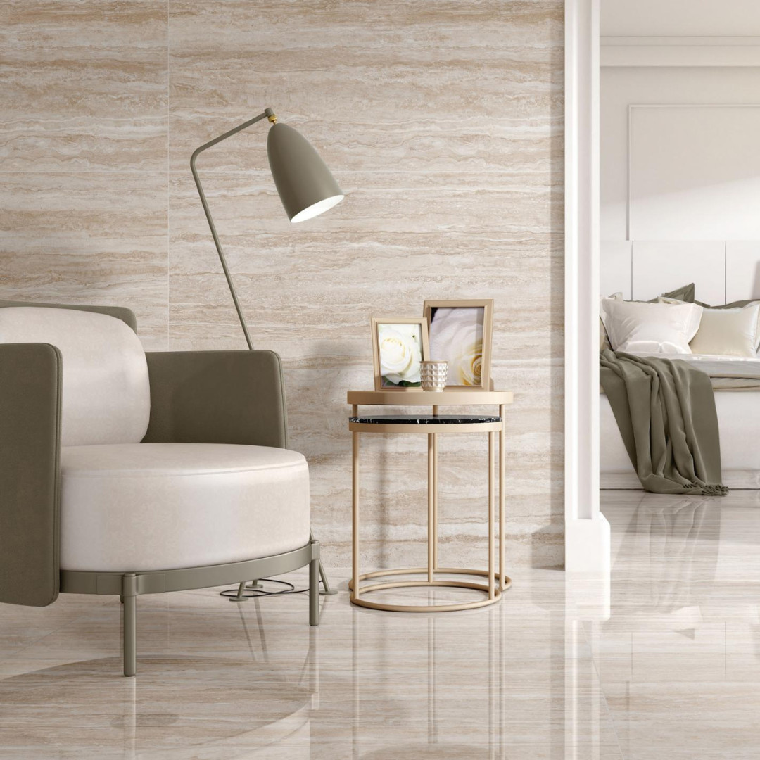 Pavimento Gres Porcellanato Effetto Marmo Opaco 60x60 cm Rettificato | Pamesa Verona Ivory