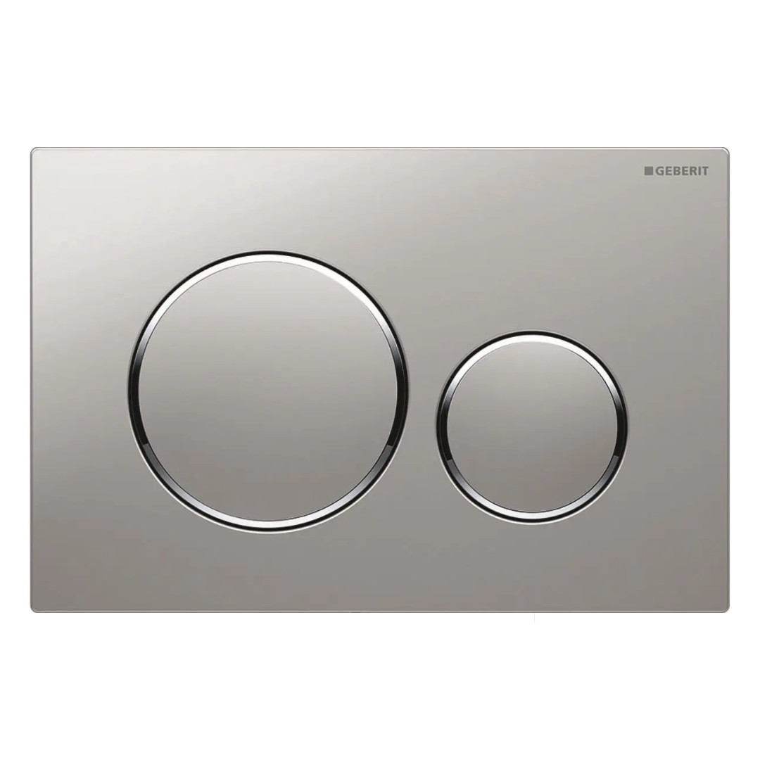 Placca di Comando Cromo Opaco/Cromo Doppio Scarico| Geberit Sigma20