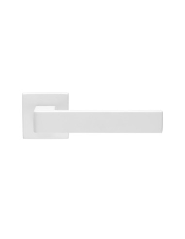 Maniglia Porta per Interno in Alluminio Bianco Opaco | ZB Eco Time Maniglie